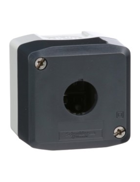 Schneider XALD01 KOYU GRİ BOŞ MUHAFAZA KAPAĞI 1 KESİM