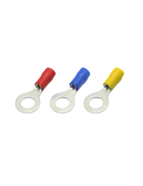 Molwex 010 004 0.5-1.5mm2 Yuvarlak Uçlu Kırmızı Kablo Pabucu