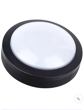 18W SİYAH 6500K IP65 LED TAVAN VE DUVAR ARMATÜRÜ