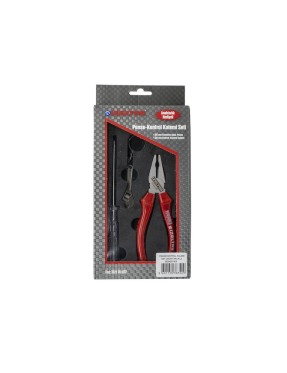 İzeltaş 3020001002 Pense ve Kontrol Kalemi 2'Li Set ( Anahtarlıklı )