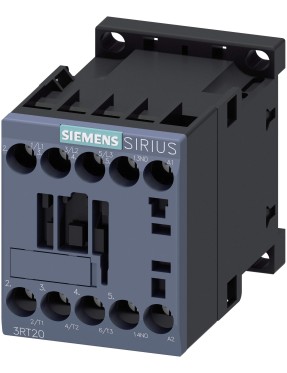 Siemens Sirius Kontaktör 3RT2018-1AP01 7.5kW 16A 230VAC 1NO Vida Bağlantılı S00 Boy 3 Kutuplu AC-3E/AC3