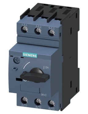 Siemens 3RV2011-0KA10 0,9-1,25A S00 Boy Motor Koruma Şalteri Tepki Akımı 16A Vida Bağlantılı 100kA