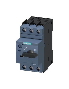 Siemens 3RV2021-4FA10 34-40A S0 Boy Motor Koruma Şalteri Tepki Akımı 480A Vida Bağlantılı 20kA