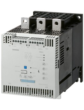 Siemens Sirius Soft Starter 3RW4076-6BB44 250kW 432A 200-460VAC 400V Vida Bağlantılı Muadili 3RW5076-6AB14