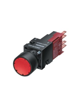 Siemens 3Sb2227 0Ac01 3Sb2 Plastik Seri 16Mm Komple Işıklı Buton Kırmızı 10A 1Nc
