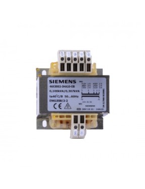 Siemens 4AX3002-3HA16-0B Kumanda ve Emniyet İzolasyon Trafosu 230-400V/24V 50-60Hz 160 Va