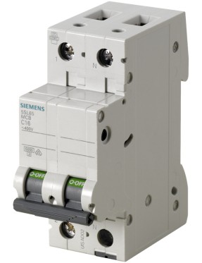 Siemens 5SL6506-7 6A 1 Faz Nötr 70 mm Anahtarlı Otomatik Sigorta 6Ka C Tipi Yavaş Karakterli