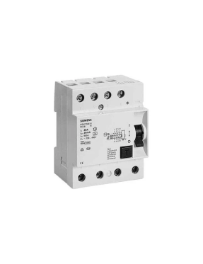 Siemens 5SM1644-0 Hata Akımı Koruma Anahtarı- Kaçak Akım Koruma Rölesi 300mA 3F+N 40A