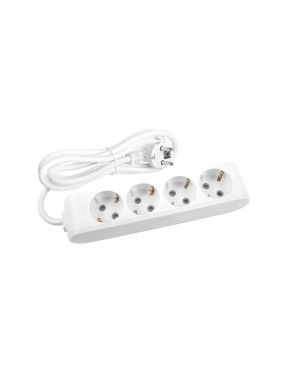 Viko 90113405 Grup Priz 4'lü 5 Metre Çocuk Korumalı Beyaz