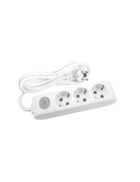 Viko 90117303 Multi-Let Üçlü Priz Anahtarlı Topraklı Kablolu Çocuk Korumalı 3 Metre