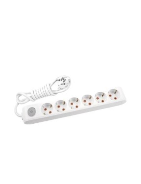 Viko 90117602 Grup Priz 6'lı 2 Metre Anahtarlı Çocuk Korumalı Beyaz