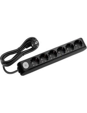 Viko 90133502 Multi-Let Siyah Beşki Topraklı Kablolu Çocuk Korumalı 2 Metre