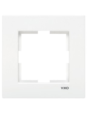 Viko 90960200 Çerçeve Tekli Beyaz Karre