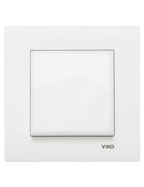 Viko 90967001 Karre Anahtar Beyaz Çerçeveli