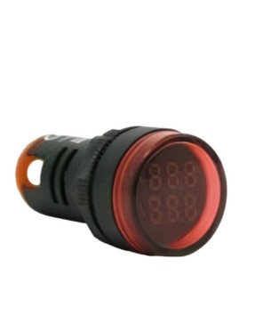 Tork AD116DSVA-K 12-500VAC Kırmızı Voltampermetre