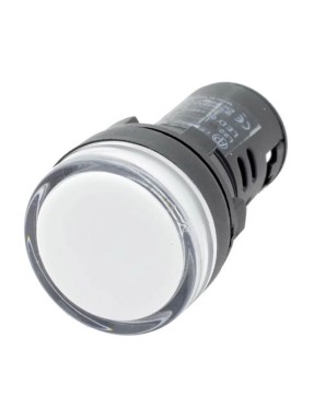 Tork AD16DS-24B 24V AC/DC 22mm Beyaz Led Sinyal Lambası