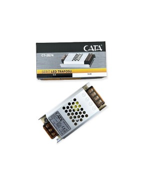 Cata CT-2674 5 Amper Ultra Slim Şerit Led Trafosu