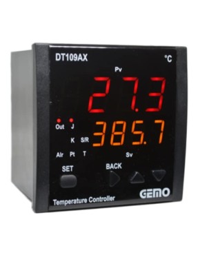 Gemo DT109AX-230VAC-R Gelişmiş "Auto-tune PID" Sıcaklık Kontrol Cihazı