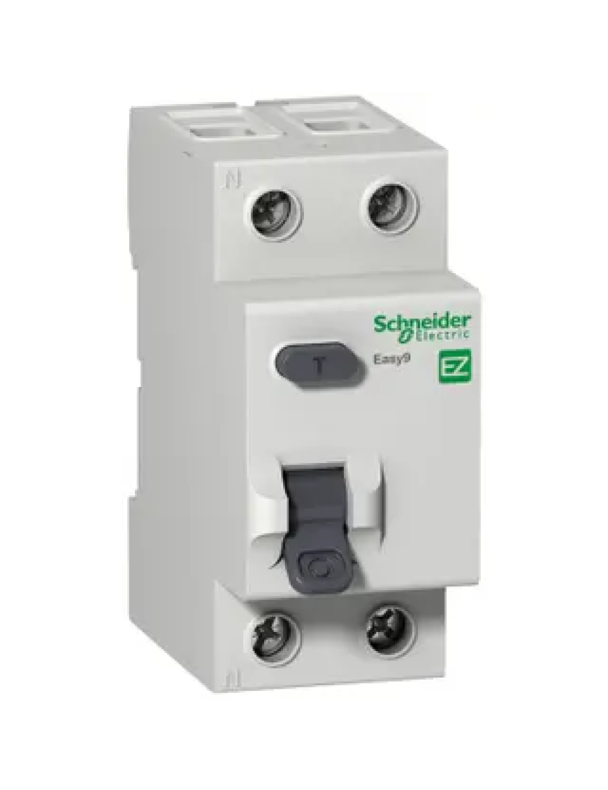 Schneider EZ9R05225 Easy 9 Rccb Serisi 2x25A 30Ma Kaçak Akım Rölesi Schneider EZ9R05225 Easy 9 Rccb Serisi 2x25A 30Ma Kaçak Akım Rölesi