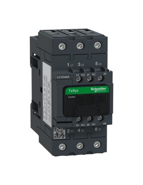 Schneider LC1D40AF7 TeSys D Kontaktör 3P(3 NA)  AC-3  <= 440 V 40 A 110 V AC 50/60 Hz Bobin