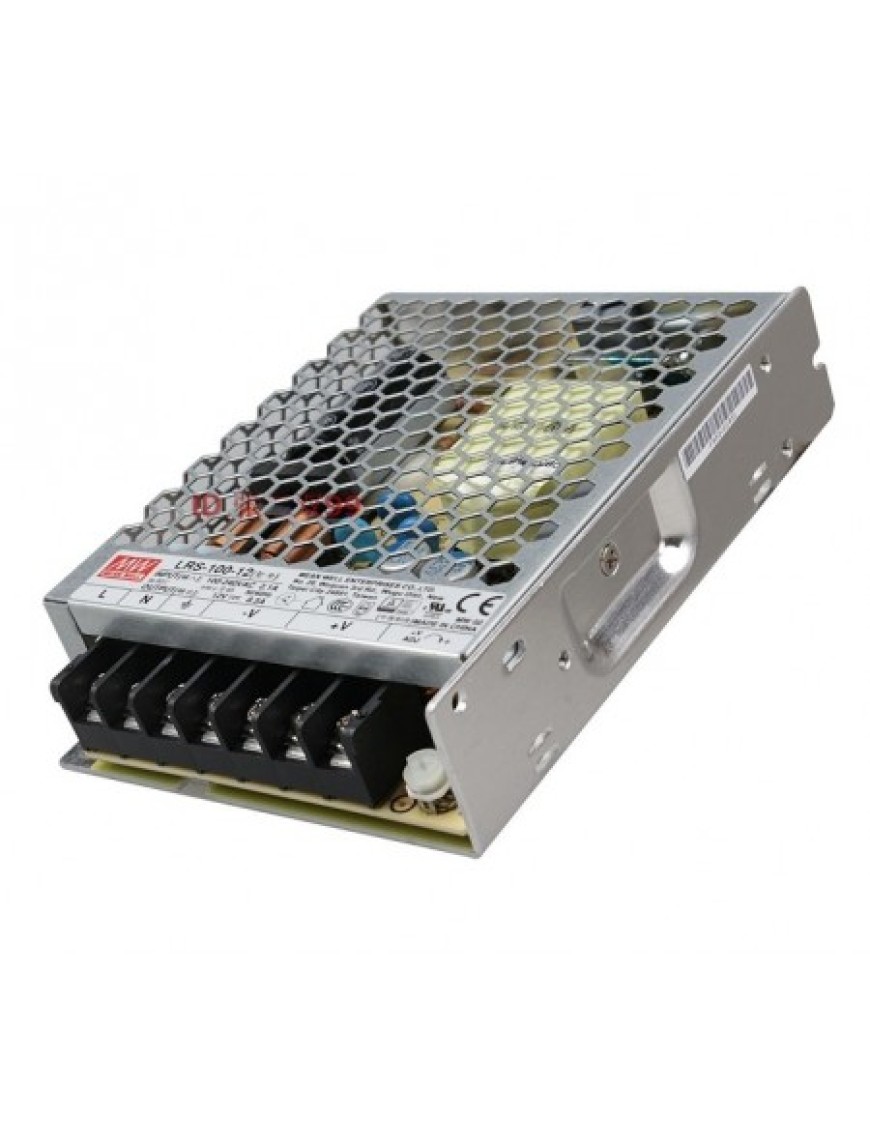 MeanWell LRS-100-12 12VDC 8.5A 102W Güç Kaynağı MeanWell LRS-100-12 12VDC 8.5A 102W Güç Kaynağı
