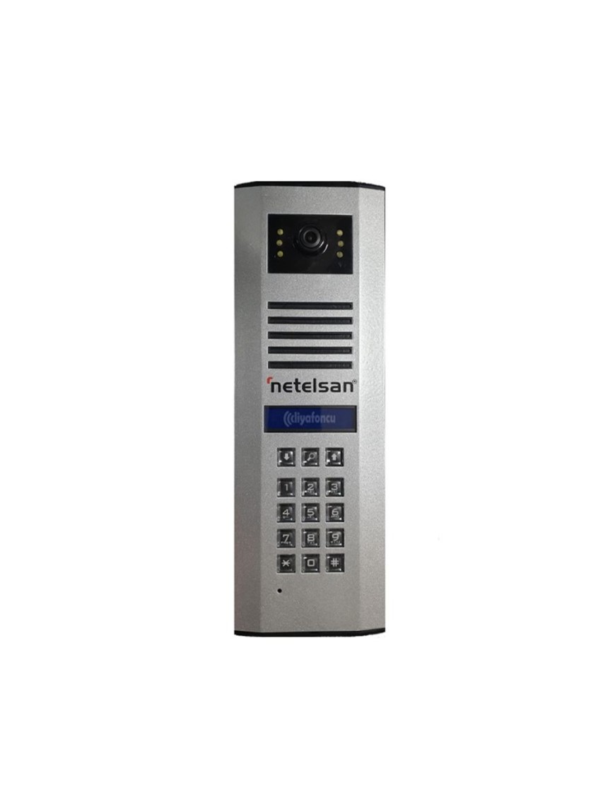 Netelsan M.U.PXL.00109 Kameralı Digital X-Small Zil Paneli Netelsan M.U.PXL.00109 Kameralı Digital X-Small Zil Paneli