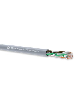 Erse MDER0144004A0023Y CAT-6 U/UTP LSZH 4x2x23 AWG Erline Yeşil