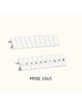 Molwex MLWX 071 069 MYDE 10X5 (L1) 10x5 Baskılı Klemens Etiketi