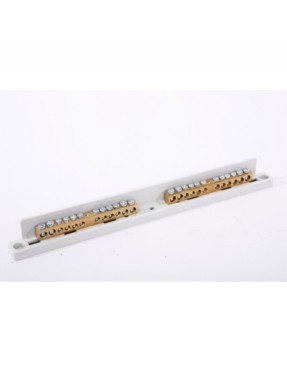 Loobar NT.210.063 24 Delikli - 2X (4X10 + 8X6) Nötr Toprak Barası GR