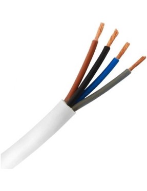 Taş TTR 4X1,5 Beyaz H05VV-F Kablo
