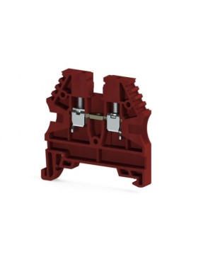 Molwex 150 004 2.5 mm2 1 giriş-1 Çıkış Vidalı Kırmızı Klemens