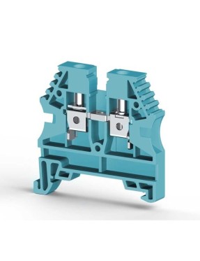 Molwex 150 051 35mm2 1 Giriş-1 Çıkış Vidalı Mavi Klemens