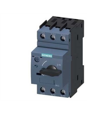 Siemens 3RV2011-0EA10 0,28-0,4A S00 Boy Motor Koruma Şalteri Tepki Akımı 5,2A Vida Bağlantılı 100kA
