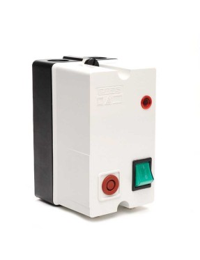 Emas HJ11A13UN HJ Serisi 13A 220-230V/50-60HZ Anahtar+Reset Buton+Sinyalli 7,30-10,20A Termikli Kutulu Kontaktör