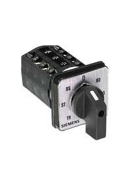 Siemens 3LF0122-2PD00 3LF0 22 Paket Şalter / Pako Şalter Voltmetre Komutatörü 20A 0 Ll