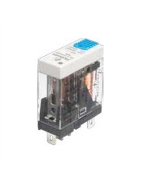 Molwex 060 082 MLX-S124DC 1CO 10A 24VDC LED Test Butonlu Slim Röle