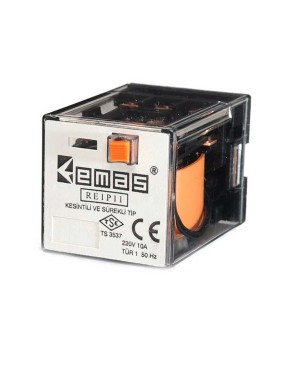 Emas RE1P11AC110 RE1 110VAC 3 Kontak 3 Kontak 11 Pin Endüstriyel Röle