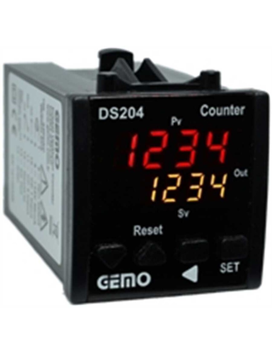Gemo DS204-24V 4 Haneli Sayıcı Gemo DS204-24V 4 Haneli Sayıcı