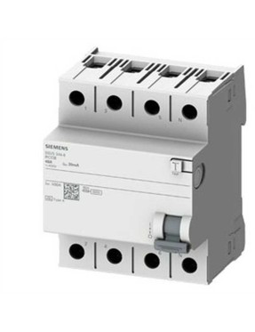 Siemens 5SV5646-6 A Tipi Trifaze Kaçak Akım Rölesi 300mA 63A 400V 3 Faz+N