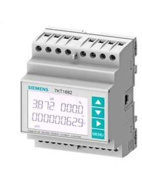 Siemens 7Kt1682 7Kt Pac1600 Multimetre Trifaze Ct/5A Modbus Rtu Haberleşme Fonksiyonlu