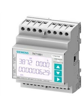 Siemens 7Kt1661 7Kt Pac1600 Enerji Ölçer Trifaze Ct/5A Modbus Rtu Haberleşme Fonksiyonlu