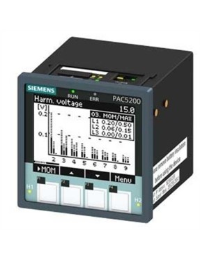 Siemens 7Km5412 6Ba00 1Ea2 Sentron Pac5200 Enerji Analizörü Ve Enerji Kalite Kaydedici Pano Montaj