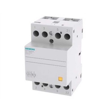 Siemens 5Tt5851 0 Insta Kontaktör Kum Ger 230V 63A İş Ger 440V 3No 1Nc