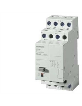 Siemens 5Tt4104 0 Uzaktan Kumanda Darbe Akım Şalteri Kum Ger 230V 4No