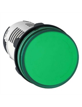 Schneider XB7EV03BP 22 mm Ledli Sinyal Lambası 24 V Yeşil