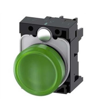 Siemens 3Su1106 6Aa40 1Aa0 Sirius Act Plastik Komple Sinyal Lambalar Yeşil 230 Ac