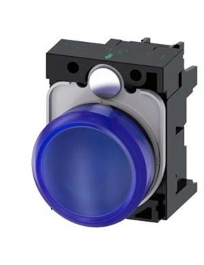 Siemens 3Su1102 6Aa50 1Aa0 Sirius Act Plastik Komple Sinyal Lambalar Mavi 24 Ac Dc