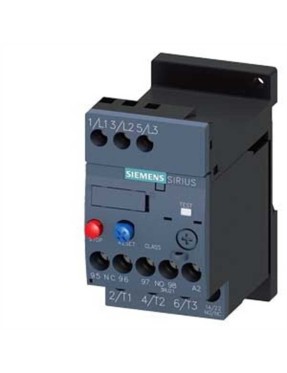 Siemens 3RU2116-1AB1 3Ru2 Sirius Termik Röle Faz Korumalı 1No 1Nc Yardımcı Kontaklı 1 1 1 6A Boy S00 Raya Montaj