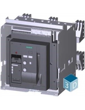 Siemens 3Wt8402-5Ua75-5Ab2 Açık Tip Güç Şalterleri Çekmeceli Tip 4000A 66Ka 2No 2Nc Kontaklı
