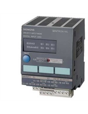 Siemens 3Wl9111 0At27 0Aa0 Sentron Wl Açık Tip Otomatik Şalterler İçin Cubıclebus Modülü Dijital Giriş Modü